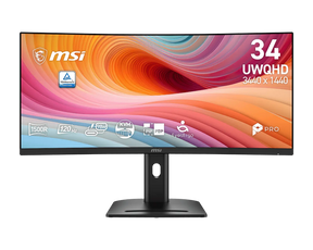 MSI PRO MP341CQPHGN E12 – buet skærm