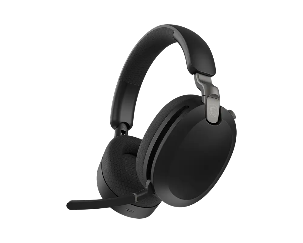 MSI MAESTRO 500 Wireless Black – sort headset med mikrofon