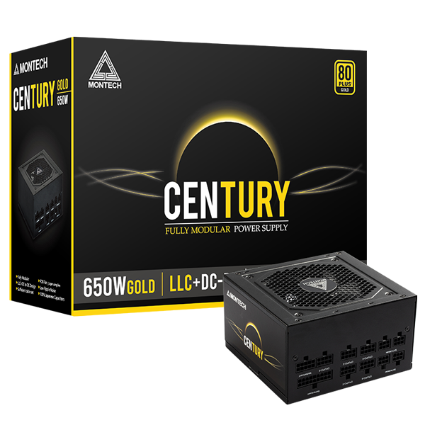 Montech CENTURY GOLD G5 650W, ATX 3.0 Montech