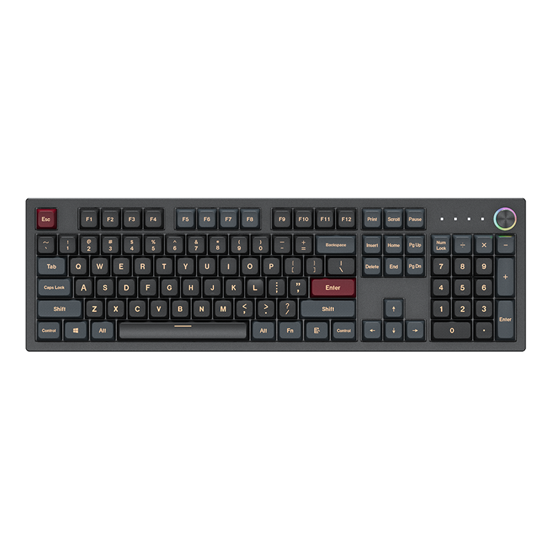 Montech MKey Fullsize Darkness - Mekanisk Tastatur med Nordisk Layout