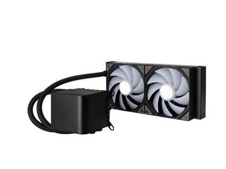 TRYX PANORAMA 240mm AIO Liquid Cooler ARGB Sort TRYX