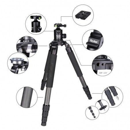 Rollei Rock Solid Alpha Mark II stativ