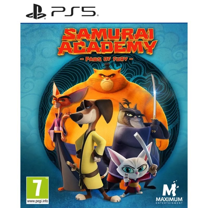 Samurai Academy Paws of Fury PS5 – spilcover til PlayStation 5