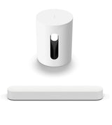 Sonos - Beam White (Gen2) &  Sub Mini  White - Bundle Sonos