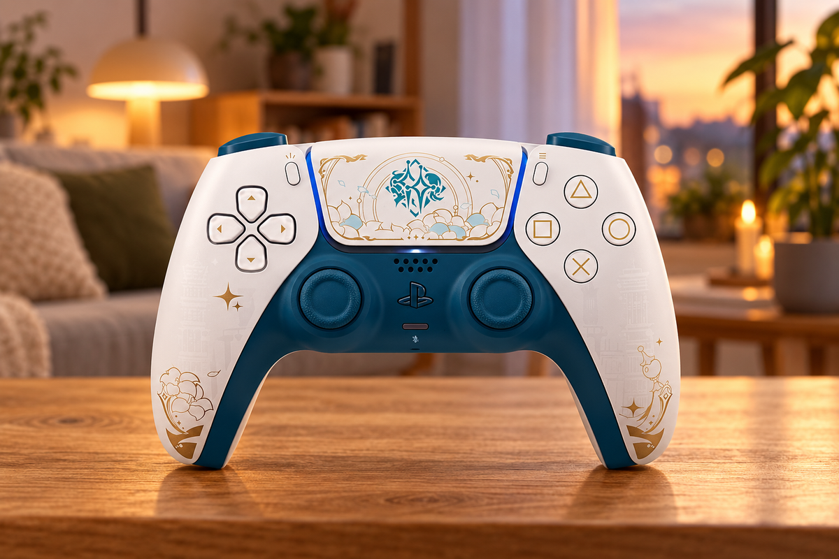 Sony DualSense-controller til PS5 – Genshin Impact Limited Edition – stemningsbillede