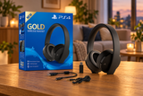 Sony Gold Wireless Headset – trådløst gaming-headset – sort – stemningsbillede