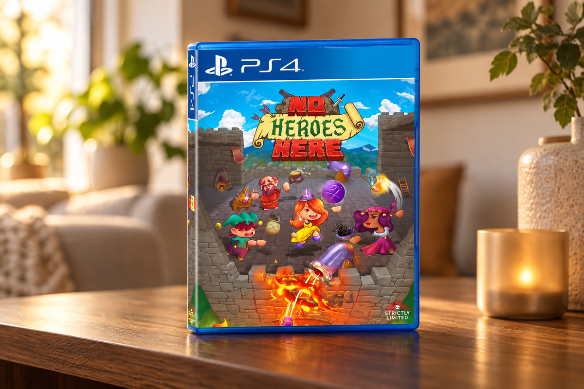 No Heroes Here Limited Edition - (Strictly Limited Games) – PS4 – stemningsbillede