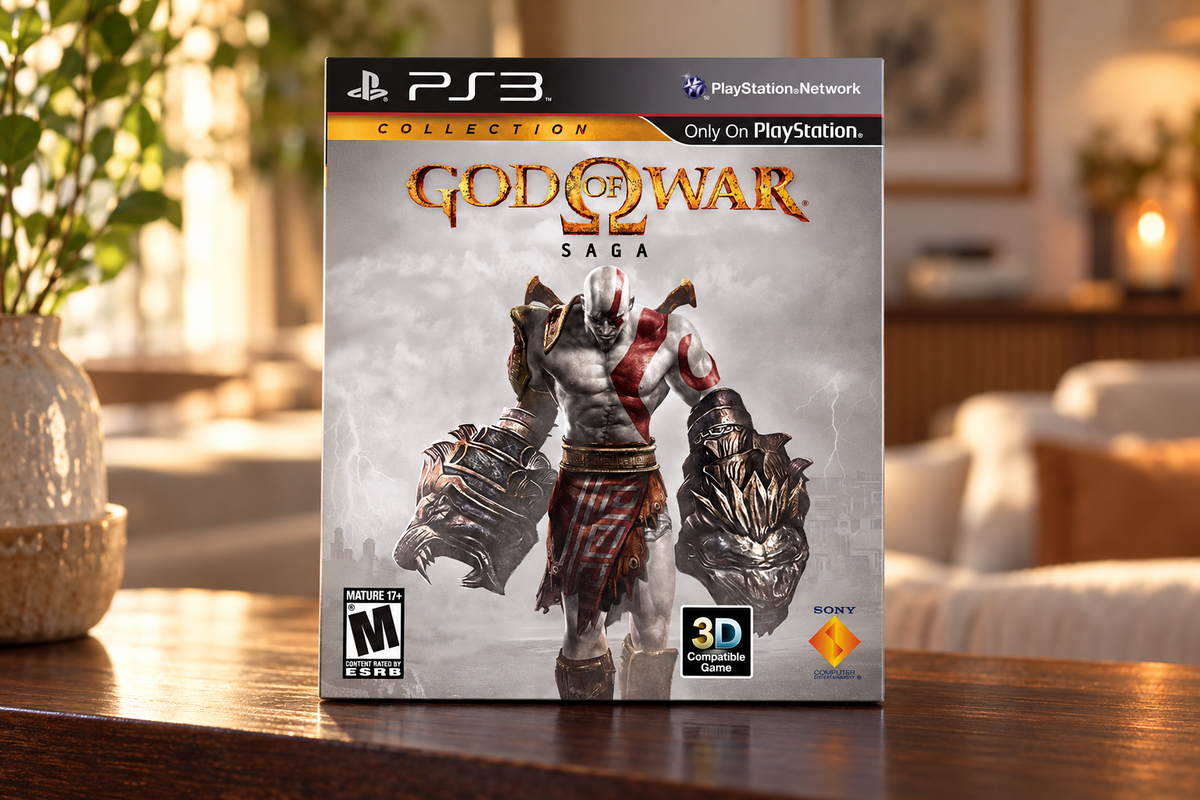 God of War Saga (ONLY GOW 1,2 & 3) (Import) – PS3 – stemningsbillede