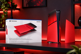 PlayStation 5 Cover (Slim) - Techno Red – stemningsbillede