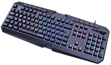 Speedlink - LUDICIUM RGB Rainbow Gaming Tastatur, sort - US Layout