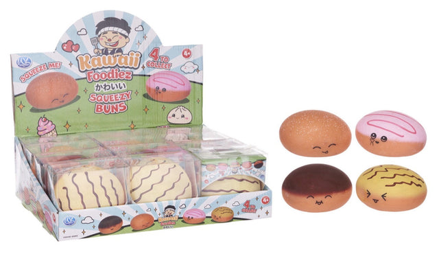Squeezy Buns – squishybolle, assorteret