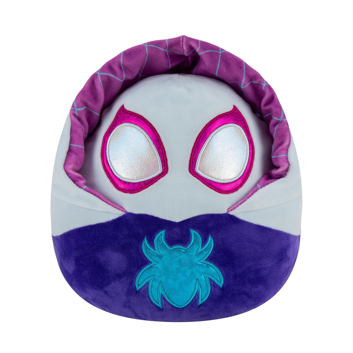 Squishmallows - 13 cm Plush - Spidey and His Amazing Friends - Ghost Spider Squishmallows