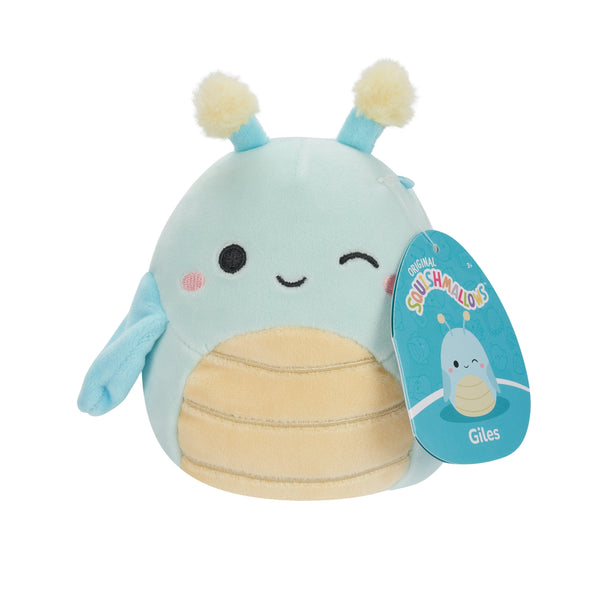 Squishmallows Giles græshoppe bamse – 19 cm