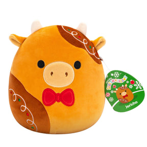 Squishmallows - 19 cm - Holiday - Jericho Gingerbread Cow Squishmallows