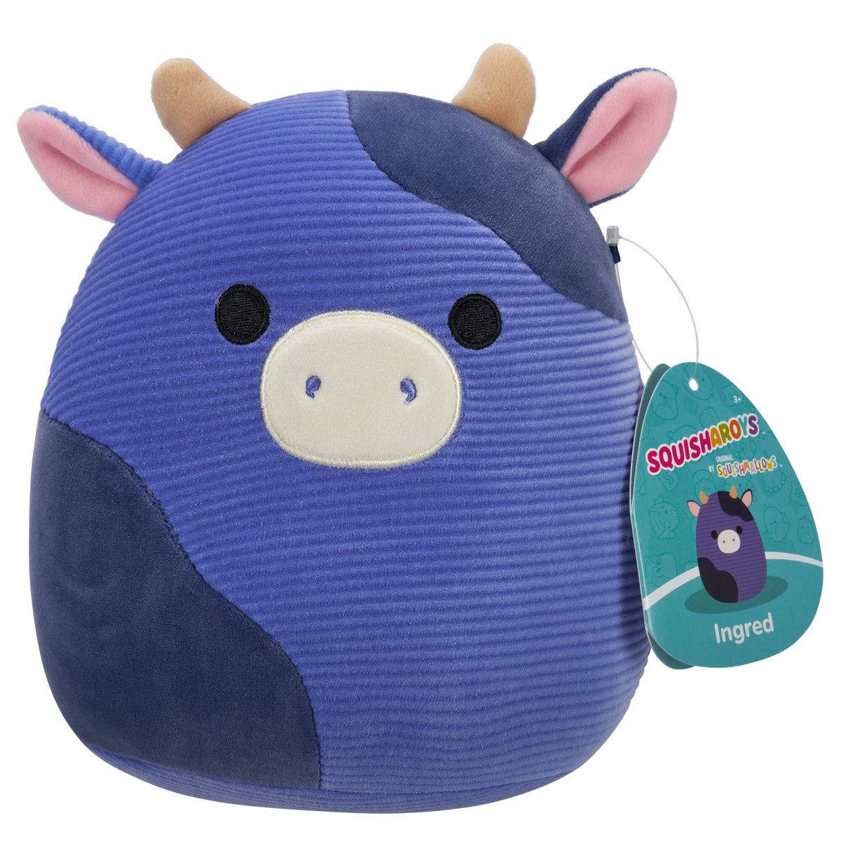 Squishmallows - 19 cm - Ingred Cow -Squisharoys Squishmallows