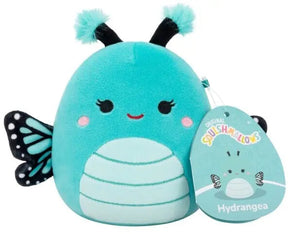 Squishmallows - 19 cm Plush - Hydrangea the Teal Butterfly Squishmallows
