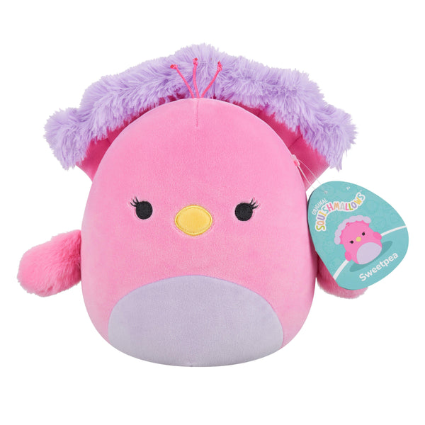 Squishmallows Sweetpea påfugl bamse – 19 cm