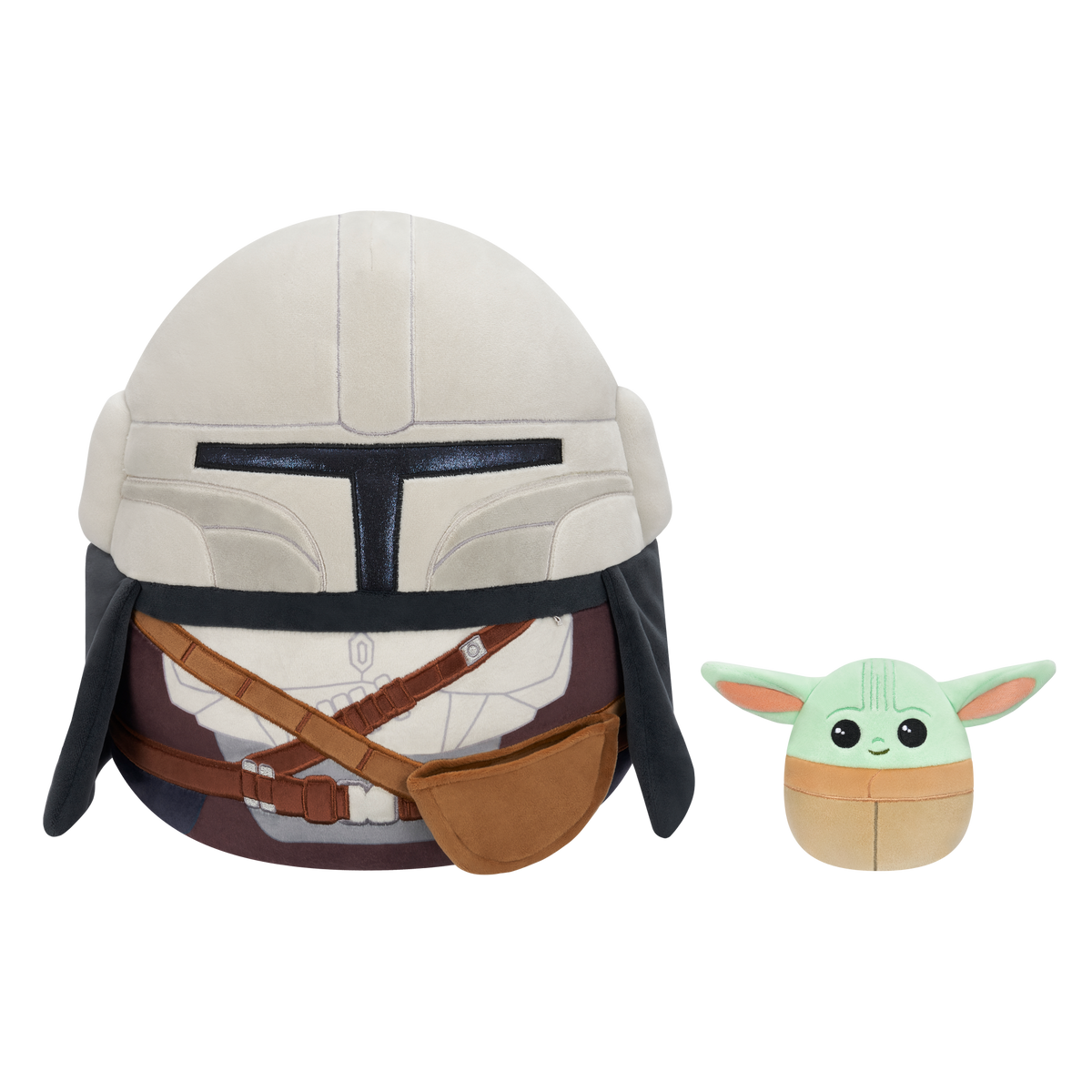 Squishmallows - 30 cm Mandalorian and 9 cm Grogu (270560) Squishmallows
