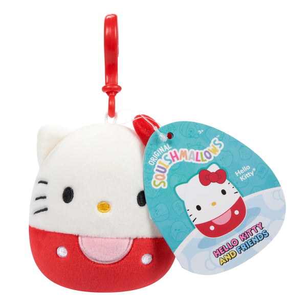 Squishmallows Clip-On Hello Kitty – 9 cm