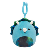 Squishmallows - 9 cm P18 Clip On - Vilmos Triceratops Squishmallows