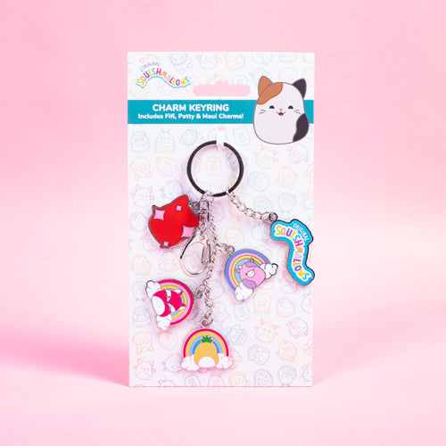 Squishmallows Charm Keyring nøglering
