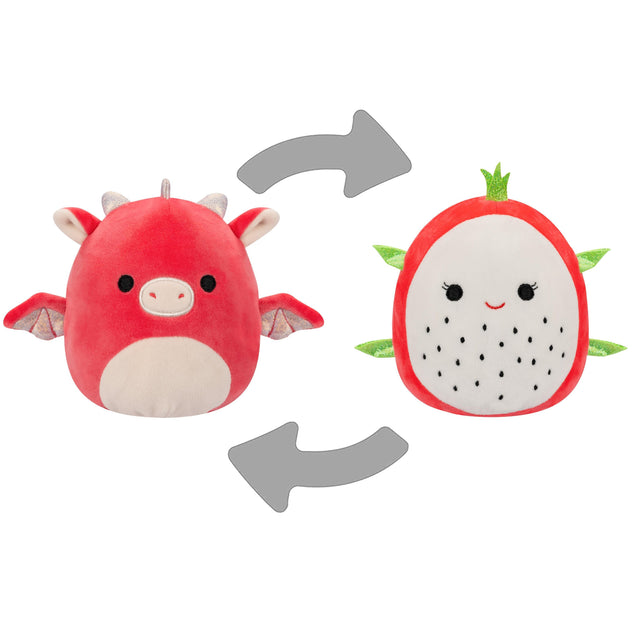 Squishmallows - Flip A Mallow 13 cm -  Dragonfruit/Dragon (23131P16) Squishmallows