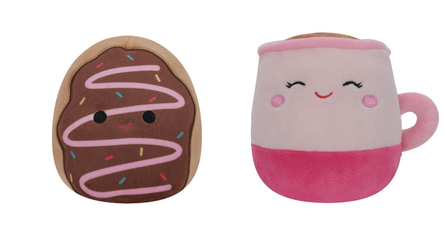 Squishmallows - Flip A Mallow 13 cm P15 - Deja the Donut/Emery the Latte Squishmallows