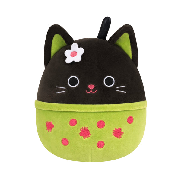 Squishmallows Halloween Tildy boba-kat bamse – 19 cm