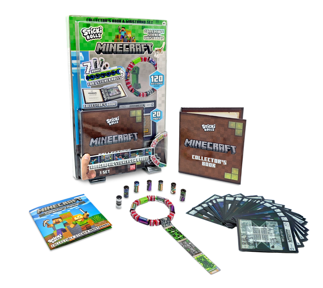 Sticki Rolls - Sticki Book Minecraft (SRMC201) Sticki Rolls