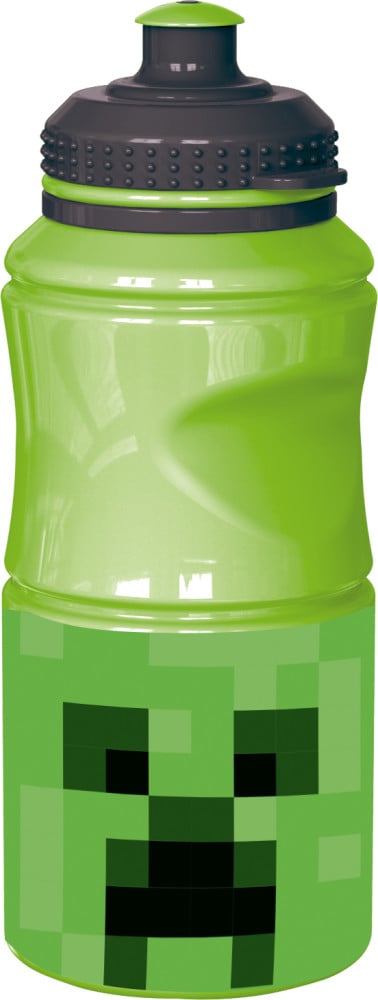 Stor -  Easy hold sports water bottle, 380 ml - Minecraft (088808722-40455-12) Stor