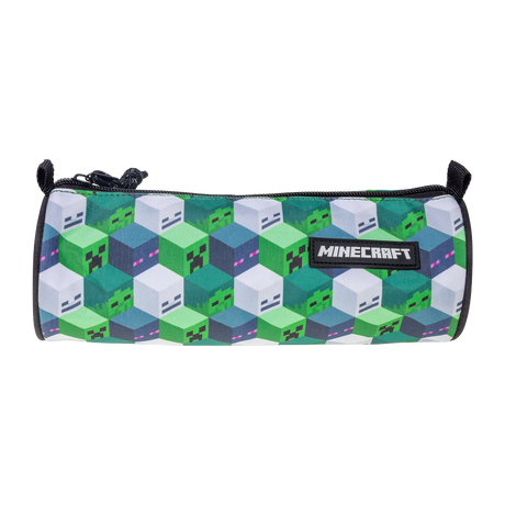 Stor - Minecraft Round Pencil Case - 22 x 7 cm Stor