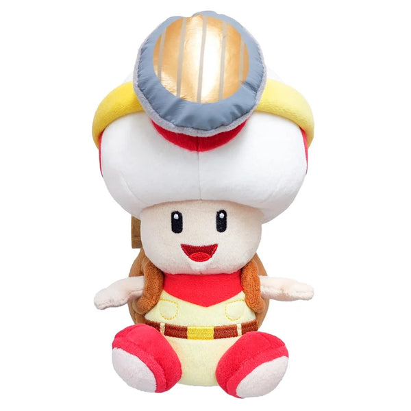 NINTENDO TOGETHER PLYSEKAPTEN TOAD - 18 CM