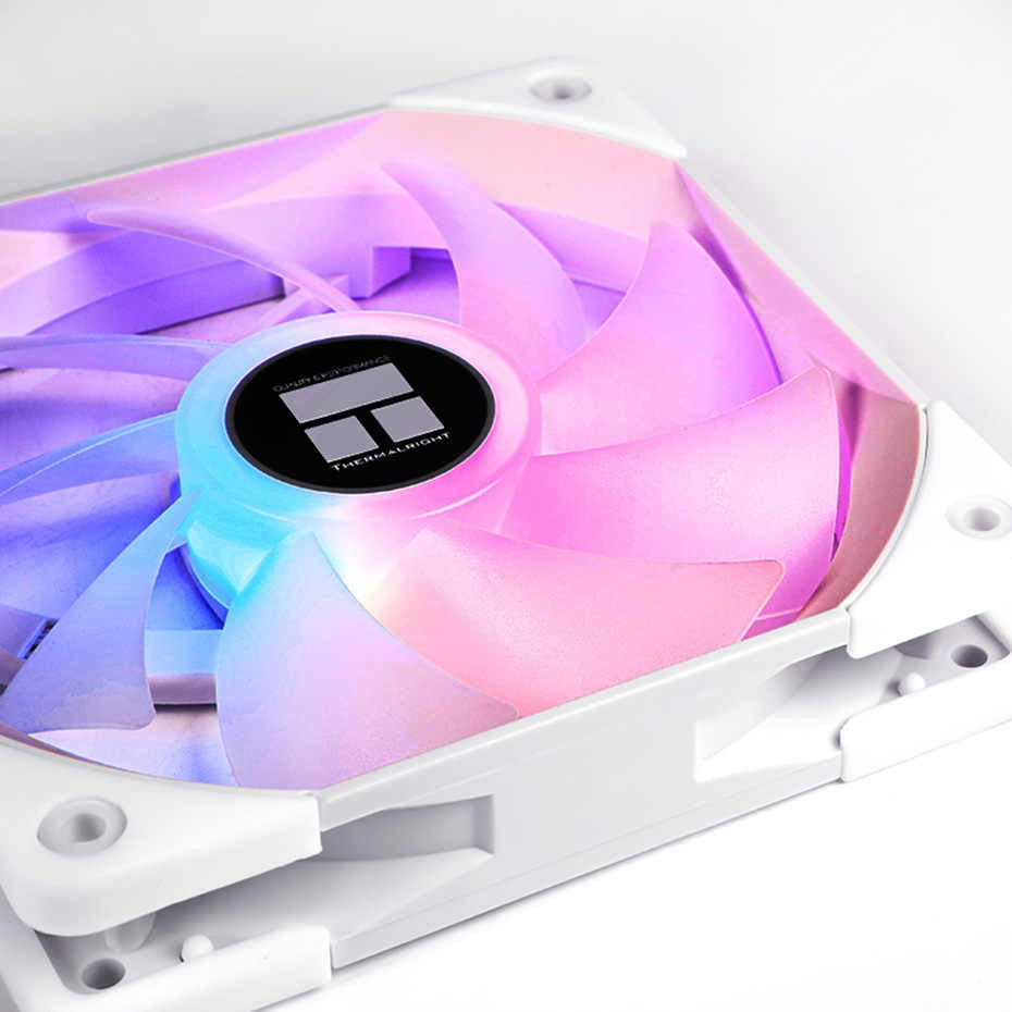 Thermalright TL-C12C-S ARGB White - 120mm fan, Bulk version