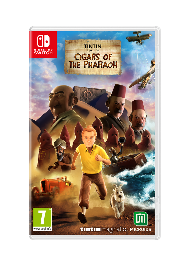 Tintin Reporter Cigars of the Pharaoh Microids