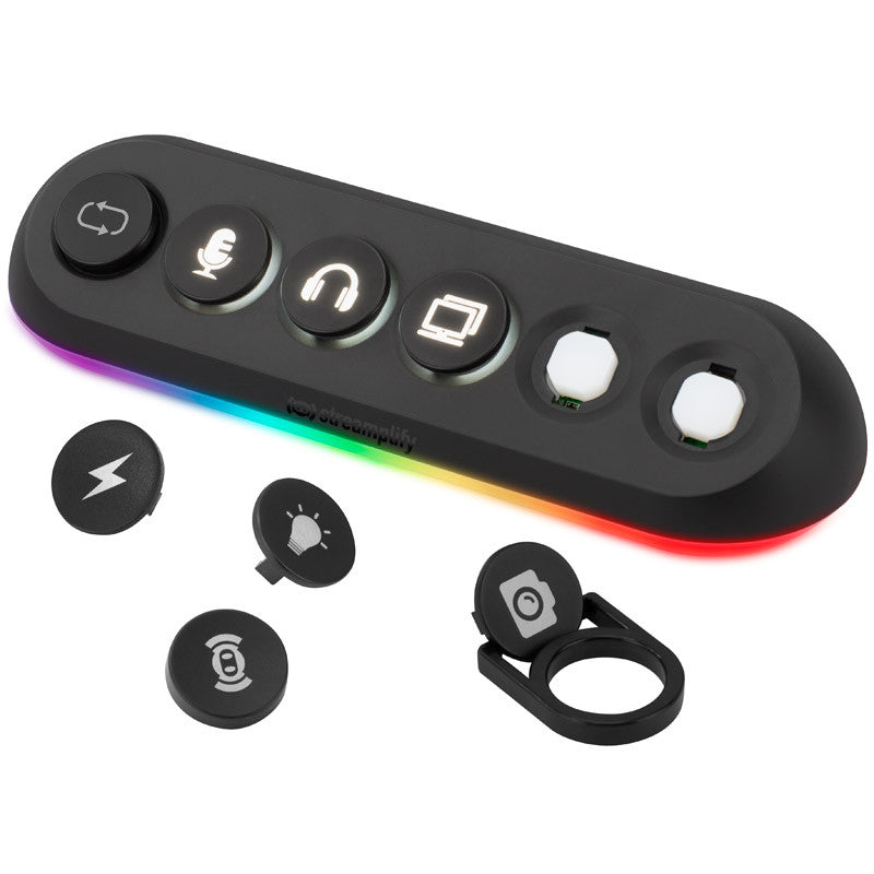 Streamplify HUB DECK 5 Slot, RGB, 12V - black