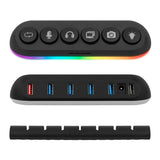 Streamplify HUB DECK 5 Slot, RGB, 12V - black