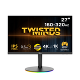 TWISTED MINDS 27” 2K/4K Gaming Skærm – 4K 160Hz / Full HD 360Hz