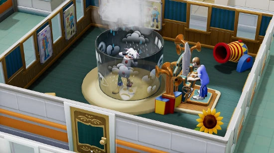 Hospital og behandlingsrum i Two Point Hospital Full Health Collection