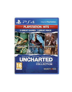 Uncharted: The Nathan Drake Collection (Playstation Hits) (PL/Multi in Game) – PS4 – produktbillede