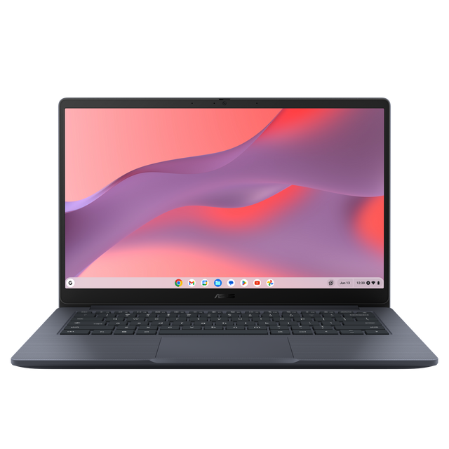 ASUS Chromebook CX14 i Quiet Blue – computerens front