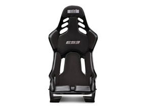 Next Level Racing ES3 Elite racersæde – Fibreglass Edition, sort – forside