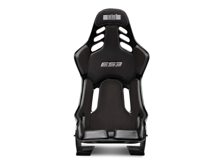 Next Level Racing ES3 Elite racersæde – Fibreglass Edition, sort – forside