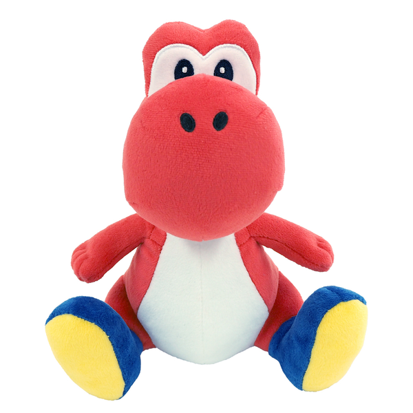 Nintendo Super Mario Yoshi bamse – rød, 20 cm