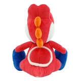 Nintendo Super Mario Yoshi bamse – rød, 20 cm – bagside
