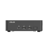 ASUS NUC 15 Pro Slim sort mini-PC med USB-porte på forsiden