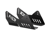 Next Level Racing ES3 Elite racersæde – Fibreglass Edition, sort – sidebeslag