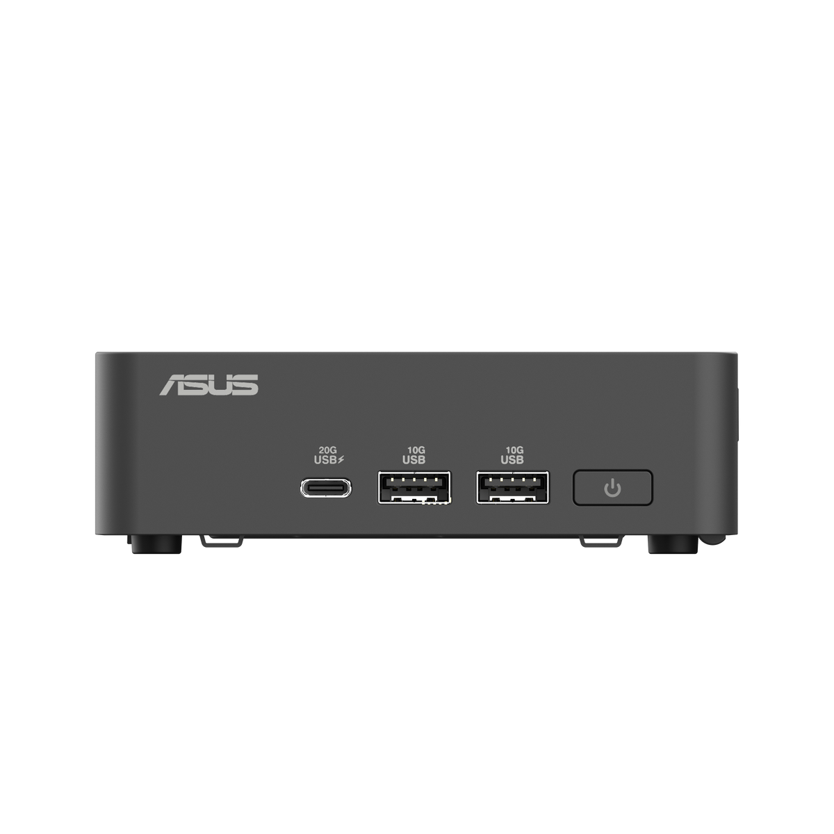 ASUS NUC 15 Pro Slim sort mini-PC, vinklet set forfra
