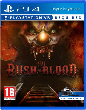 Until Dawn: Rush of Blood (UK) (VR) – PS4 – produktbillede