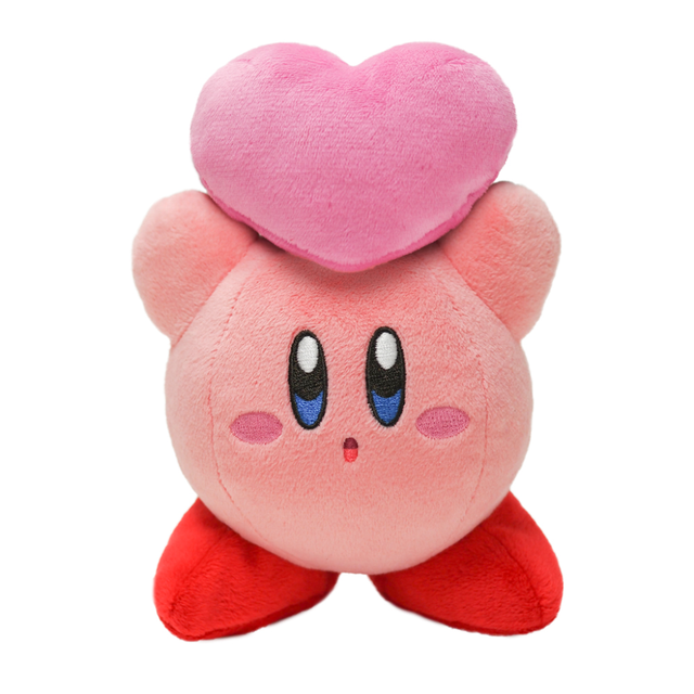 Kirby med Hjerte Bamse – 16 cm