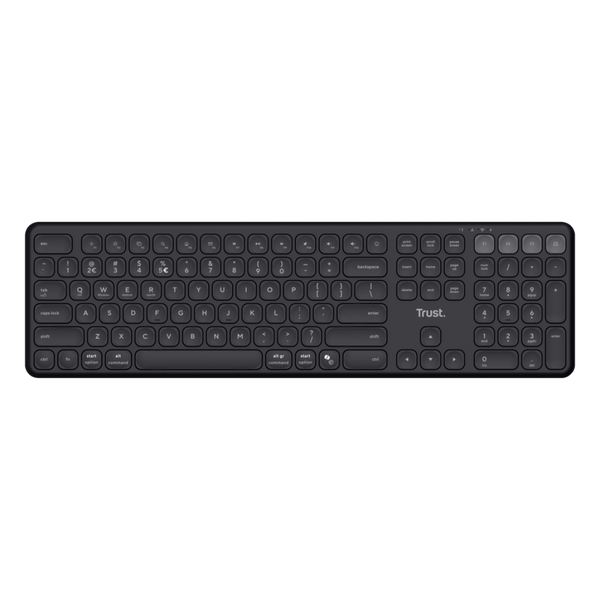 Trust Vaiya Trådløst Multidevice-tastatur – Nordisk